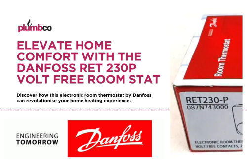 Elevate Home Comfort with Danfoss RET 230P Volt Free Room Stat
